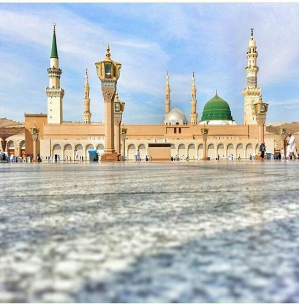 The doors of the Prophet's Mosque