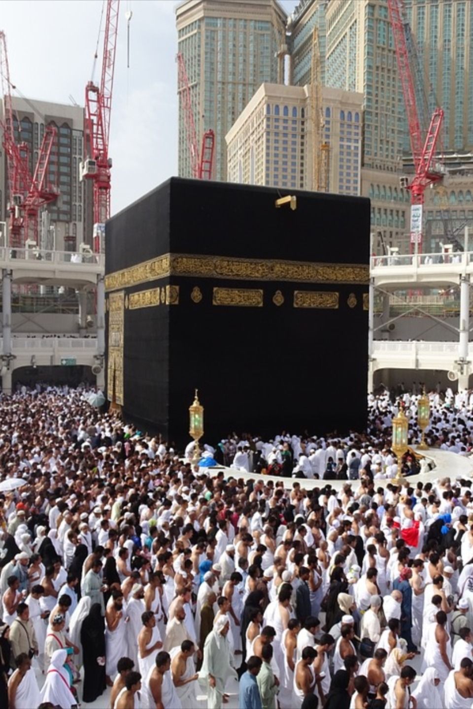 The steps of the rituals of Hajj